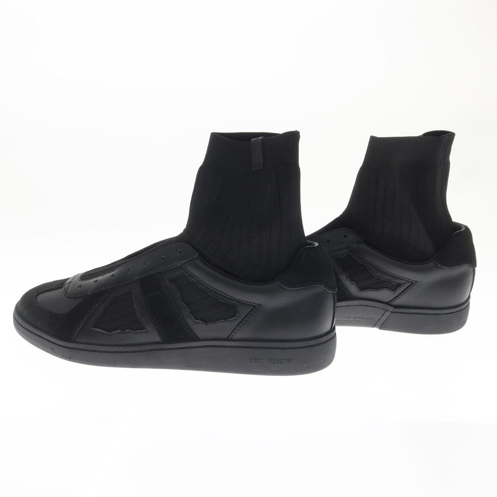 [Used] FOOT INDUSTRY Leather Sockliner Sneakers Black [28] [Condition Rank A] [Men&