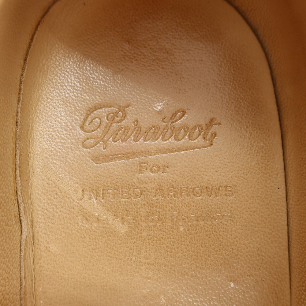 【中古】【未使用】パラブーツ Paraboot UNITED ARROWS別注 MICHAEL PL SNYTH ファー チロリアンシューズ ブラックxオフホワイト系【 41 1/2 】【 状態ランクS 】【 メンズ 】
[BPD]