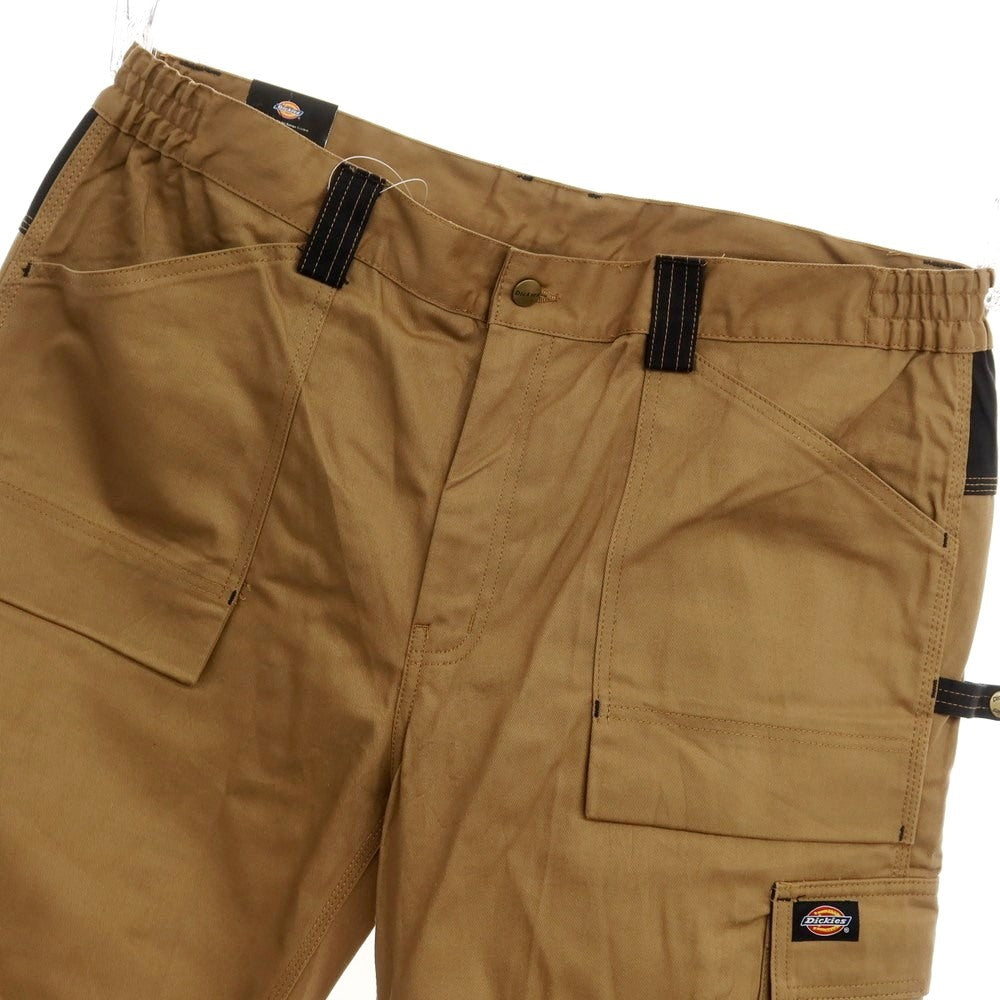 【中古】【未使用】ディッキーズ Dickies ツイルコットン ペインターパンツ ブラウンxブラック【 42 】【 状態ランクS 】【 メンズ 】