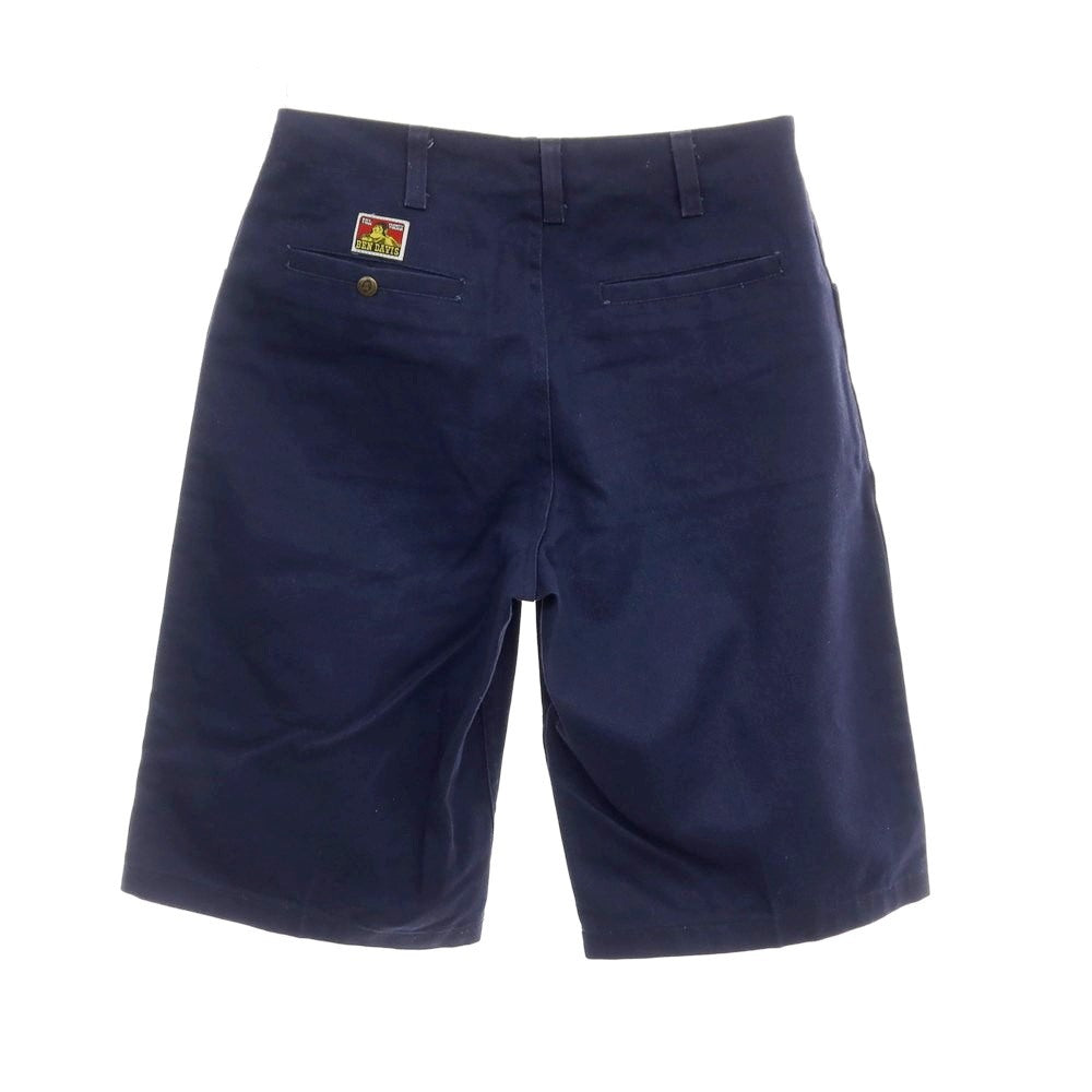 [Used] Ben Davis BEN DAVIS Twill polyester cotton shorts Navy [32] [Condition rank C] [Men&