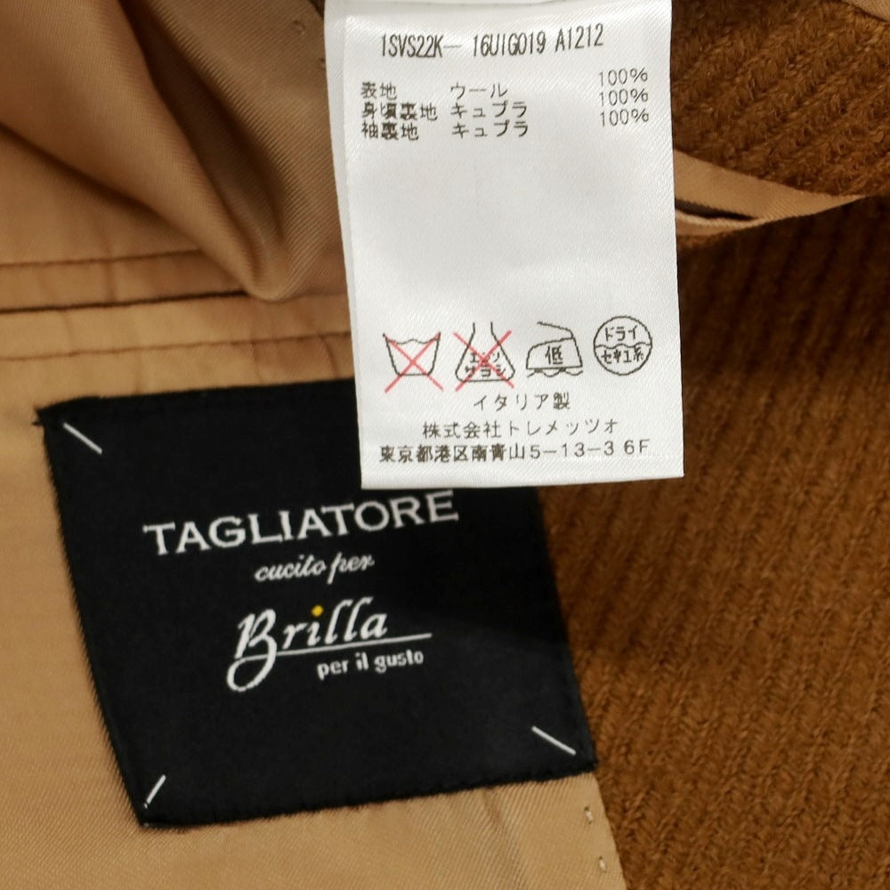 【中古】タリアトーレ TAGLIATORE ウール 2つボタン カジュアルジャケット キャメルブラウン系【サイズ44 7R】【BRW】【A/W】【状態ランクB】【メンズ】【759069】
[BPD]