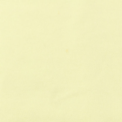 [Used] Luigi Borrelli Cotton V-neck pullover knit light yellow [Size 50] [YEL] [S/S] [Condition rank C] [Men&