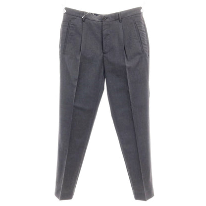 [Used] INCOTEX Wool Dress Slacks Pants, Grey [48] [Condition Rank B] [Men&