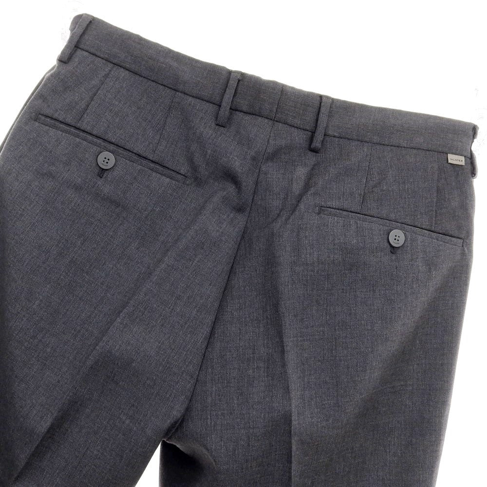 [Used] INCOTEX Wool Dress Slacks Pants, Grey [48] [Condition Rank B] [Men&