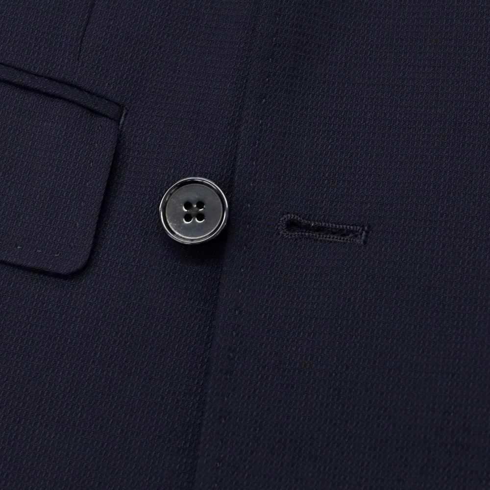 [Used] UNIVERSAL LANGUAGE Polyester wool set-up double-breasted suit Navy [S] [Condition rank B] ​​[Men&