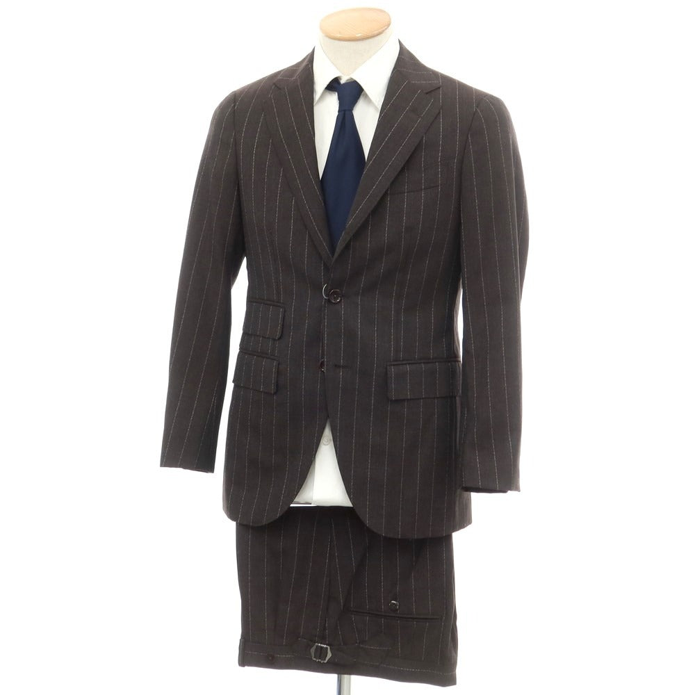 [Used] BEAMS F Wool Set-up 3-Button Suit Dark Brown [42] [Condition Rank B] ​​[Men&