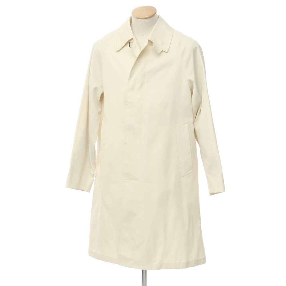 [Used] UNITED ARROWS polyester cotton trench coat, off-white [S] [Condition rank B] [Men&