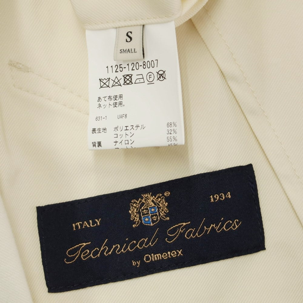 [Used] UNITED ARROWS polyester cotton trench coat, off-white [S] [Condition rank B] [Men&