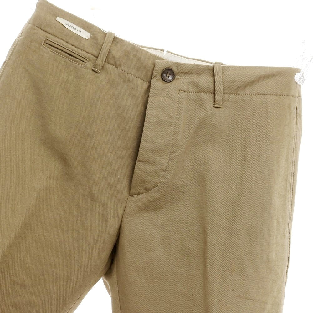 [Used] YCHAI Stretch Cotton Casual Slacks Pants Khaki Beige [30] [Condition Rank B] [Men&