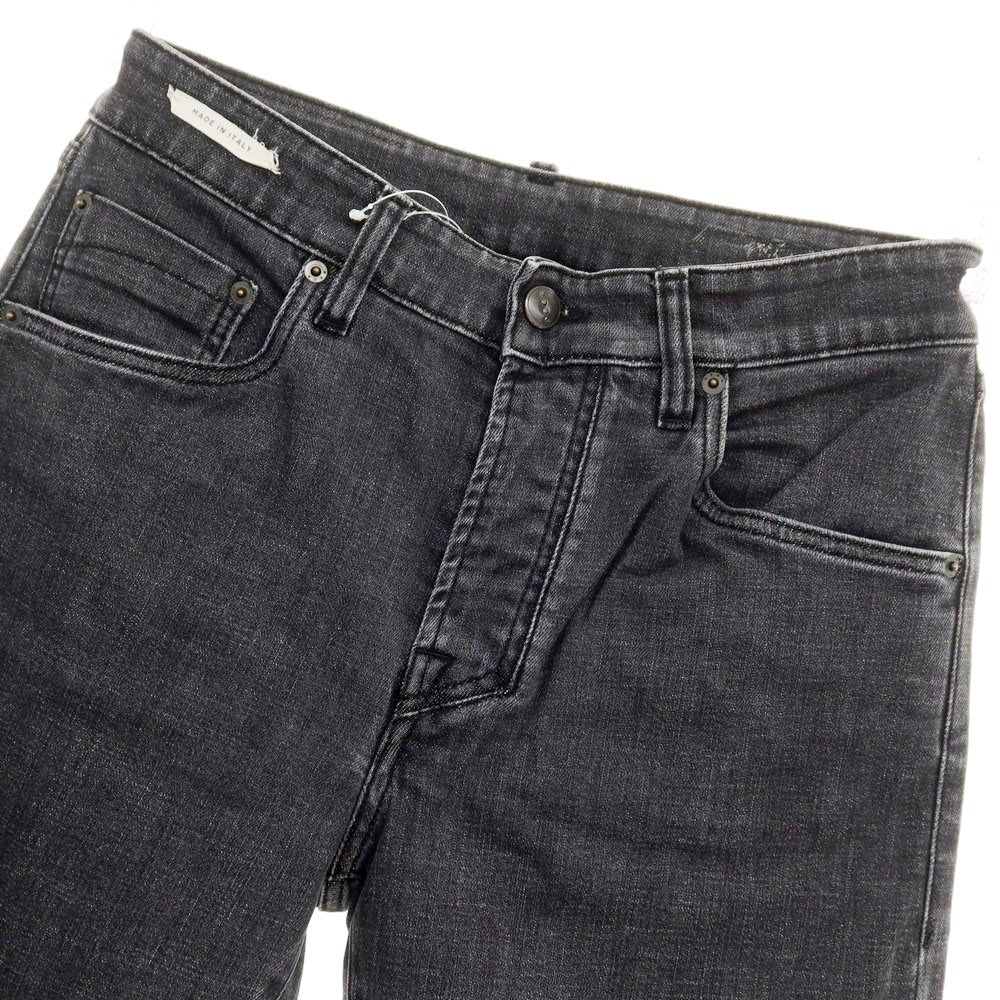 [Used] YCHAI Stretch Denim Denim Pants Black [30] [Condition Rank B] [Men&