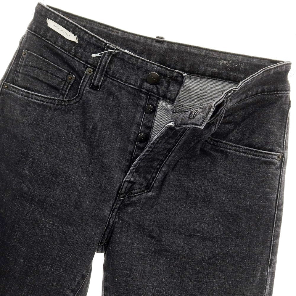 [Used] YCHAI Stretch Denim Denim Pants Black [30] [Condition Rank B] [Men&