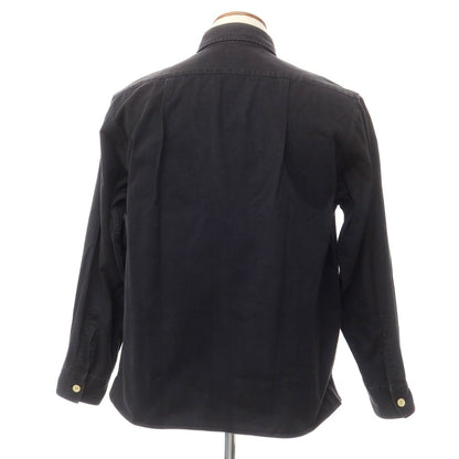 [Used] Paul Smith Jeans Twill Cotton Casual Shirt Black [M] [Condition Rank C] [Men&