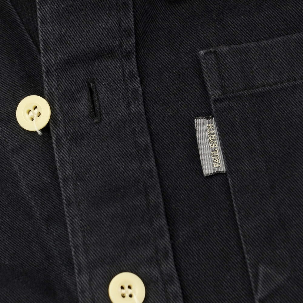 [Used] Paul Smith Jeans Twill Cotton Casual Shirt Black [M] [Condition Rank C] [Men&