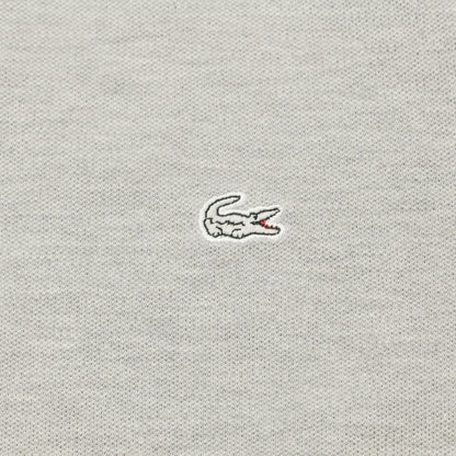 [Used] LACOSTE Cotton Long Sleeve Polo Shirt Grey [Size 4] [GRY] [S/S/A/W] [Condition Rank B] [Men&