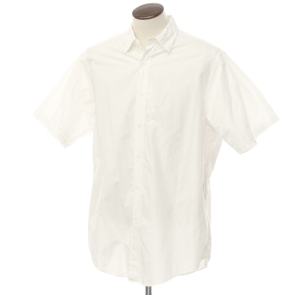 [Used] LE Wide Silhouette Button-down Short Sleeve Shirt White [EXWIDE 3] [Condition Rank B] [Men&