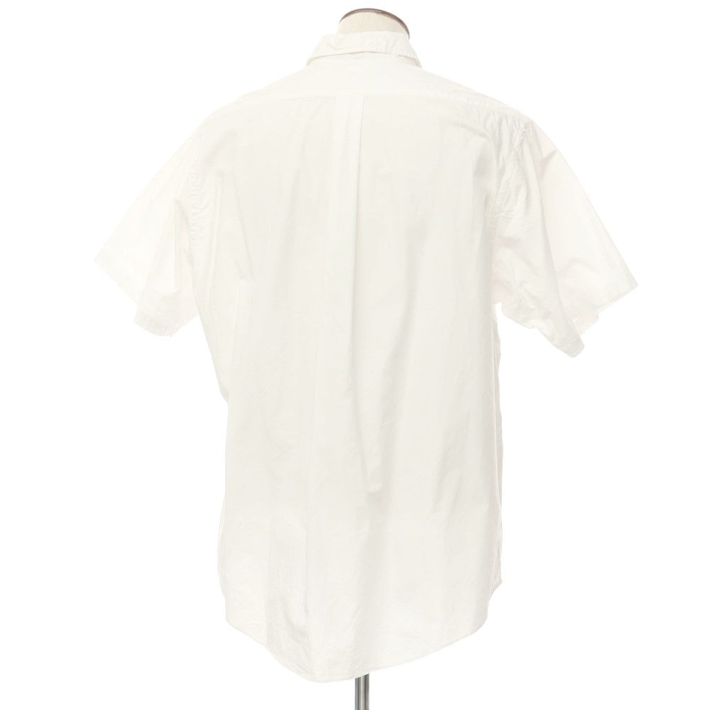 [Used] LE Wide Silhouette Button-down Short Sleeve Shirt White [EXWIDE 3] [Condition Rank B] [Men&