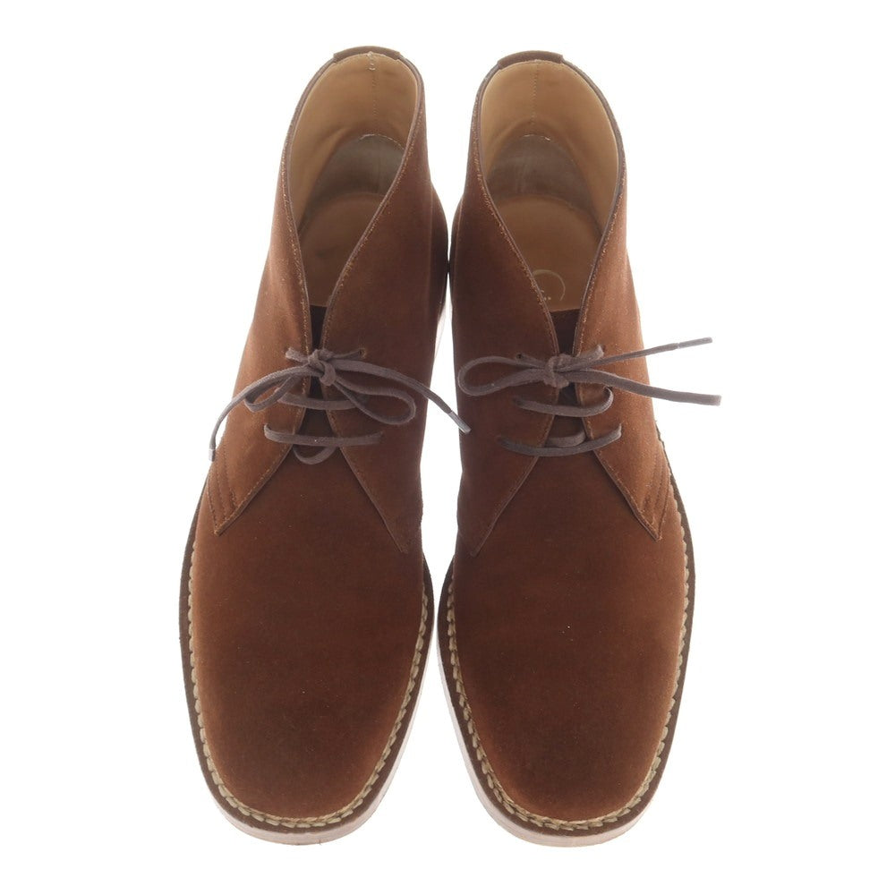 [Used] F.LLI Giacometti Suede Norvegese Chukka Boots Brown [42] [Condition Rank B] ​​[Men&