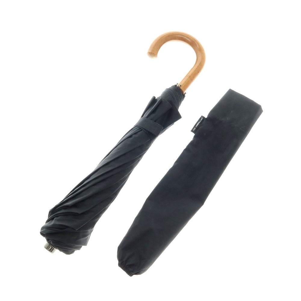 [Used] Fox Umbrellas FOX UMBRELLAS Wood Handle Folding Umbrella Black [Condition Rank B] ​​[Men&