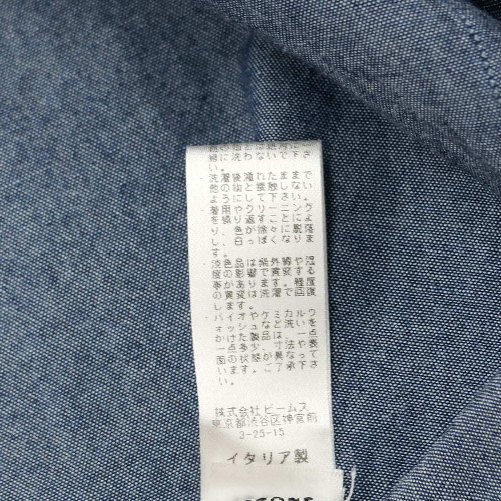 【中古】ビームスエフ BEAMS F シャンブレー ボタンダウンシャツ ライトネイビー【 XS 】【 状態ランクC 】【 メンズ 】
[APD]