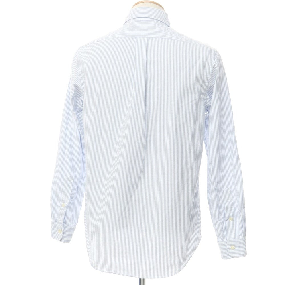 [Used] Ralph Lauren Oxford Stripe Button-down Shirt White x Blue [S] [Condition Rank B] ​​[Men&