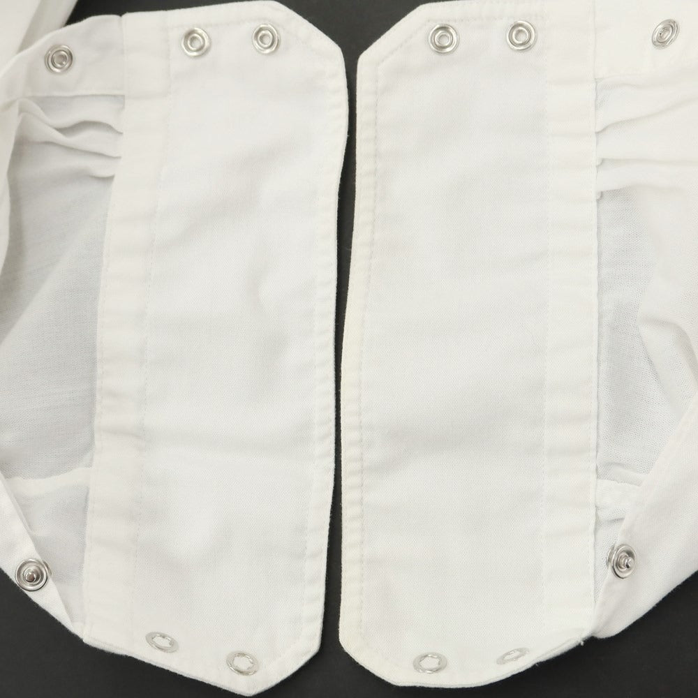 [Used] BOLZONELLA Cotton Western Shirt White [37] [Condition Rank B] [Men&