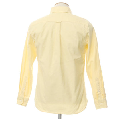 [Used] EDIFICE Oxford cotton button-down shirt, yellow [44] [Condition rank A] [Men&