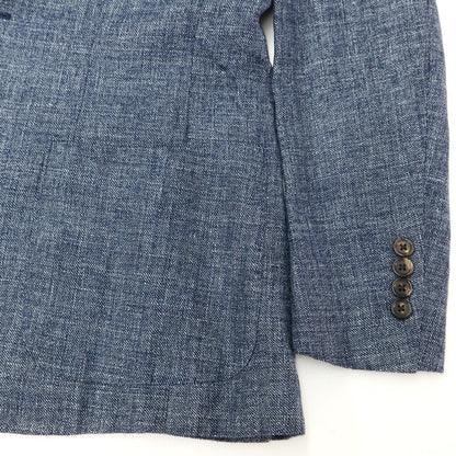 [Used] URBAN RESEARCH Linen wool 3B casual jacket, navy [Size 42] [NVY] [S/S] [Condition rank B] ​​[Men&