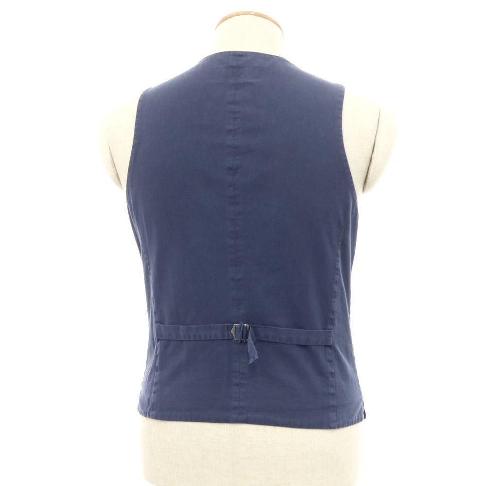 [Used] ETONNE Cotton Vest Casual Gilet Navy [Size S] [NVY] [S/S] [Condition Rank C] [Men&