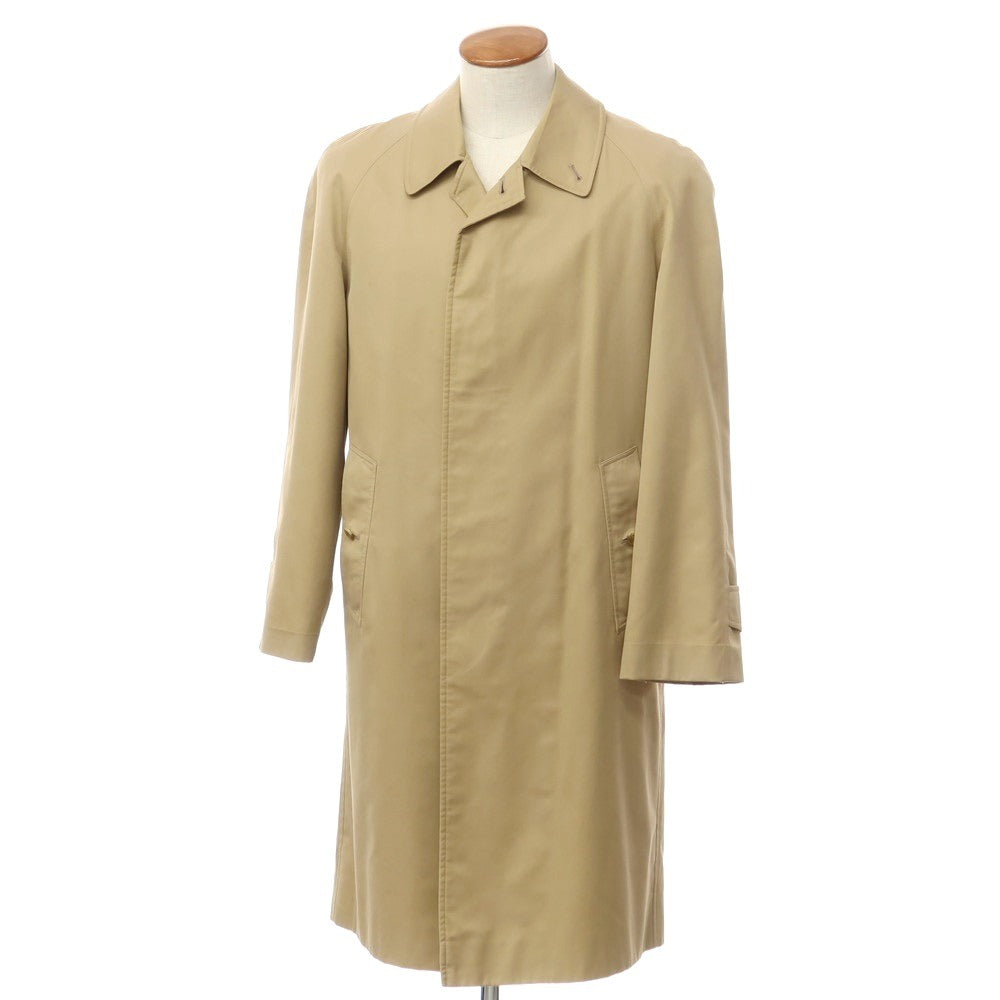 [Used] Burberry Cotton Polyester Balmac Coat Beige [No description] [Condition Rank C] [Men&