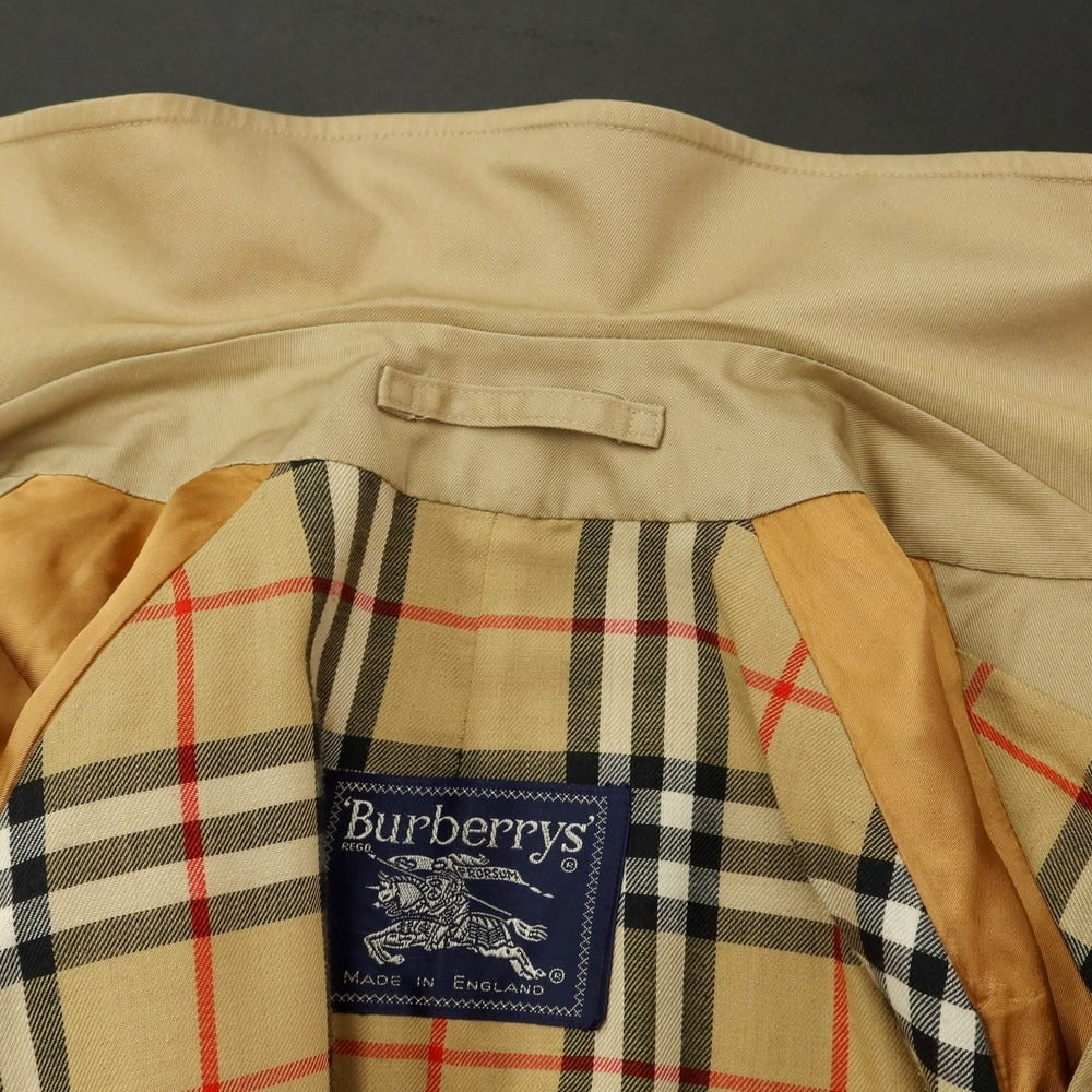 【中古】バーバリー BURBERRY コットンポリエステル ステンカラーコート ベージュ【 表記なし 】【 状態ランクC 】【 メンズ 】
[APD]