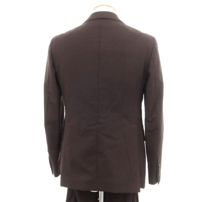 [Used] TAGLIATORE wool two-button suit, dark brown [44] [Condition rank B] ​​[Men&