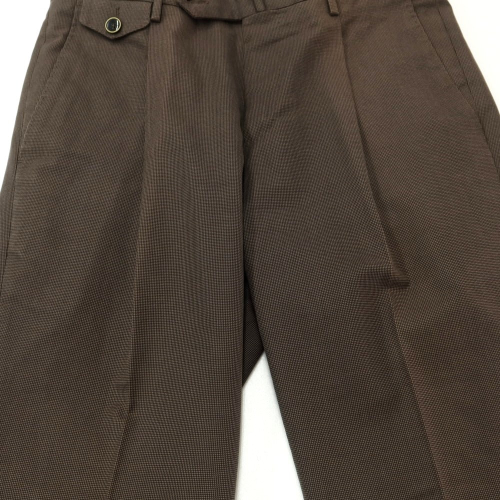 [Used] PT01 LOWER EAST SIDE HEPCAT stretch cotton slacks pants, ash brown [44] [Condition: C] [Men&