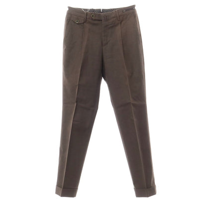 [Used] PT01 LOWER EAST SIDE HEPCAT stretch cotton slacks pants, ash brown [44] [Condition: C] [Men&