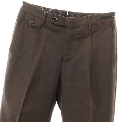 [Used] PT01 LOWER EAST SIDE HEPCAT stretch cotton slacks pants, ash brown [44] [Condition: C] [Men&