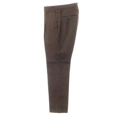 [Used] PT01 LOWER EAST SIDE HEPCAT stretch cotton slacks pants, ash brown [44] [Condition: C] [Men&