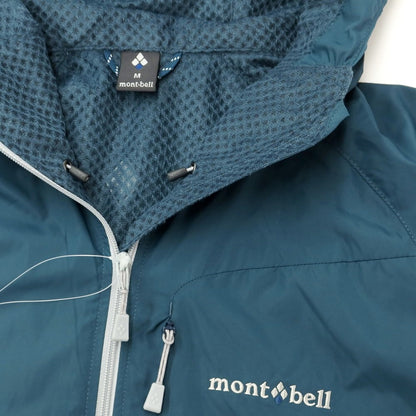 【中古】モンベル mont-bell ナイロン ジップアップ シェルジャケット ブルーグリーン【サイズM】【BLU】【A/W】【状態ランクB】【メンズ】【759491】