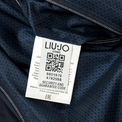 [Used] LIU JO nylon polyester reversible shell jacket navy [Size S] [NVY] [S/S] [Condition Rank B] [Men&