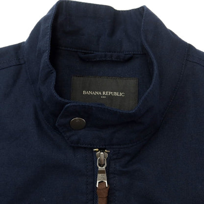 [Used] [Unused] Banana Republic Linen Cotton Blouson Swing Top Navy [M] [Condition Rank S] [Men&