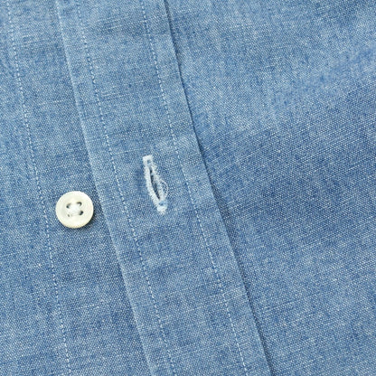 [Used] Makers Shirt Kamakura Cotton Button-down Casual Shirt Blue [S] [Condition Rank B] [Men&