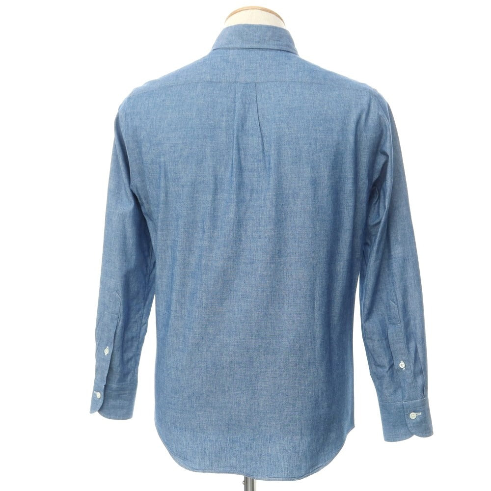 [Used] Makers Shirt Kamakura Cotton Button-down Casual Shirt Blue [S] [Condition Rank B] [Men&