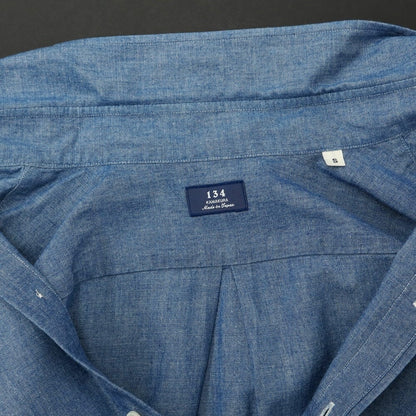 [Used] Makers Shirt Kamakura Cotton Button-down Casual Shirt Blue [S] [Condition Rank B] [Men&