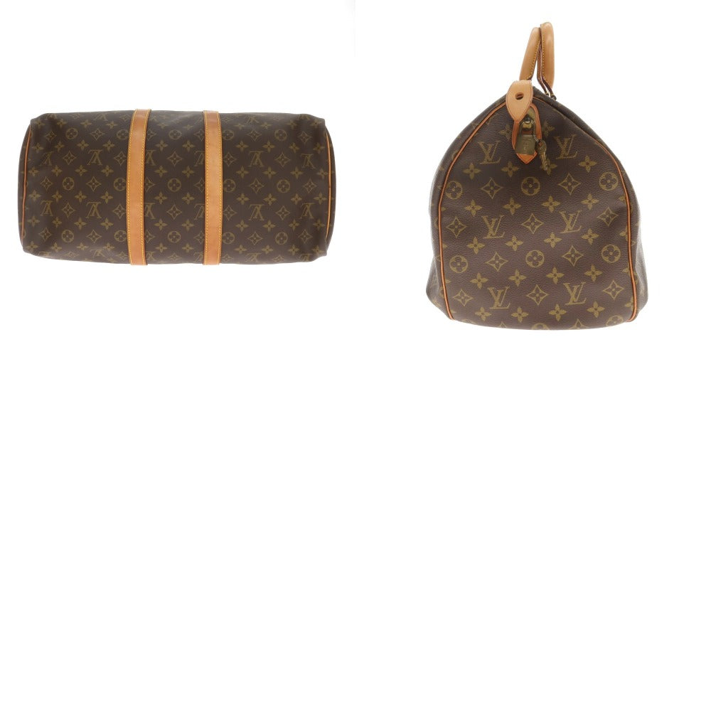 【中古】ルイ ヴィトン LOUIS VUITTON モノグラムキャンバス キーポル 45 ボストンバッグ ブラウン【 状態ランクD 】【 メンズ 】