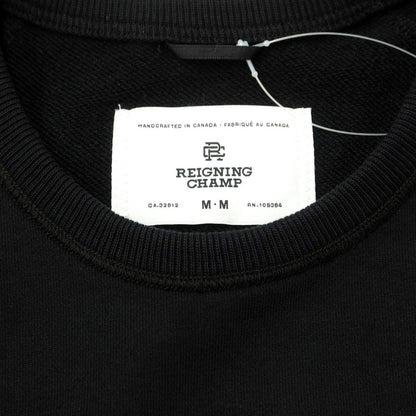 【中古】レイニングチャンプ REIGNING CHAMP コットン クルーネック スウェット
 ブラック【サイズM】【BLK】【S/S/A/W】【状態ランクB】【メンズ】
【759495】