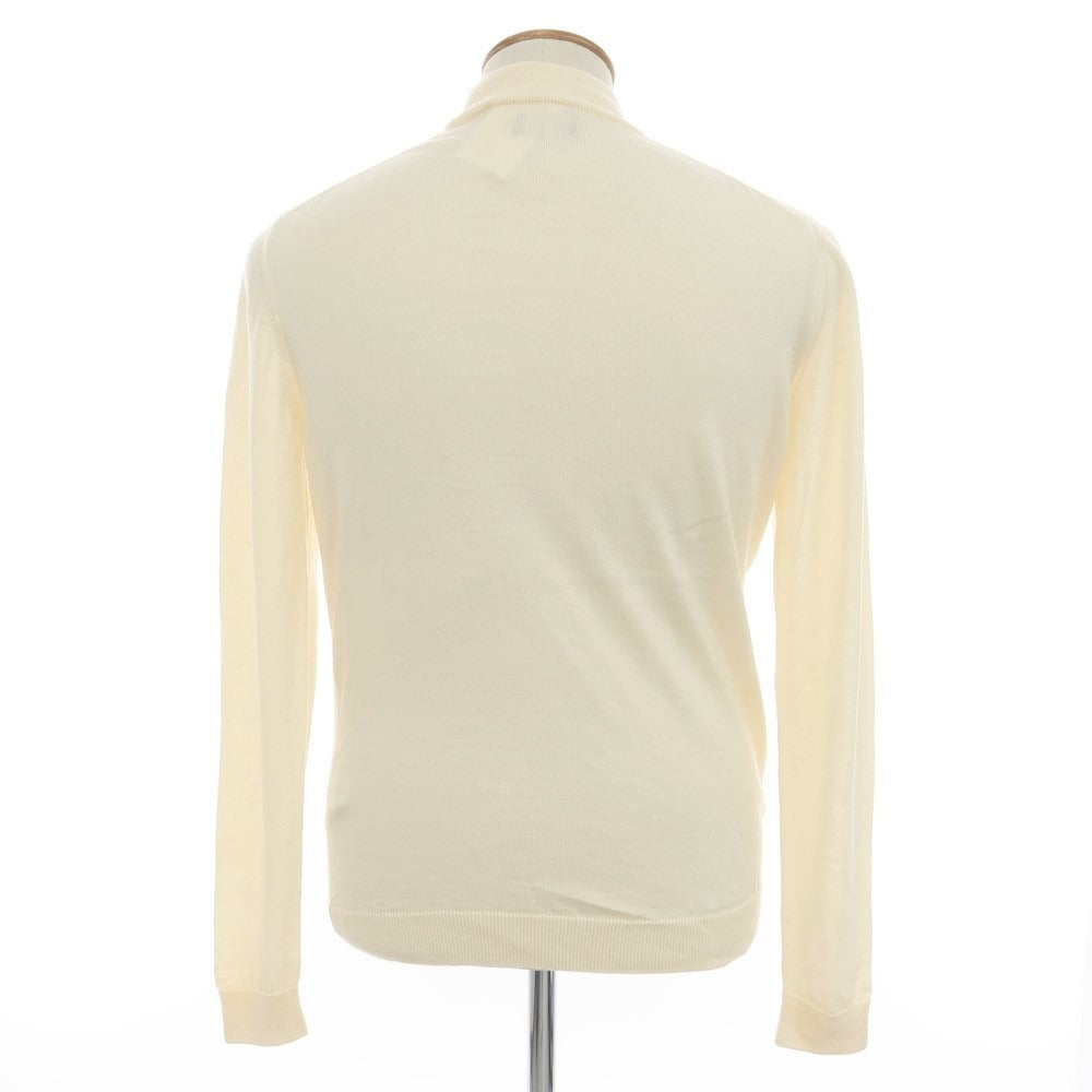 【中古】ロベルトコリーナ ROBERTO COLLINA ウール モックネック プルオーバーニット ベージュ【サイズ48】【BEI】【A/W】【状態ランクB】【メンズ】【759085】