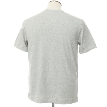 [Used] CIRCOLO 1901 Cotton Henley Neck Short Sleeve T-Shirt Gray [Size L] [GRY] [S/S] [Condition Rank A] [Men&