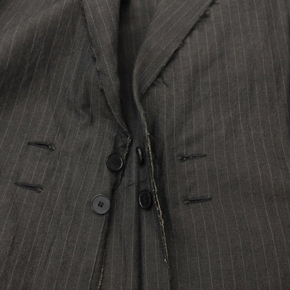 [Used] Lea Boberg Wool Linen Set-up Suit Charcoal [3/3] [Condition Rank C] [Men&