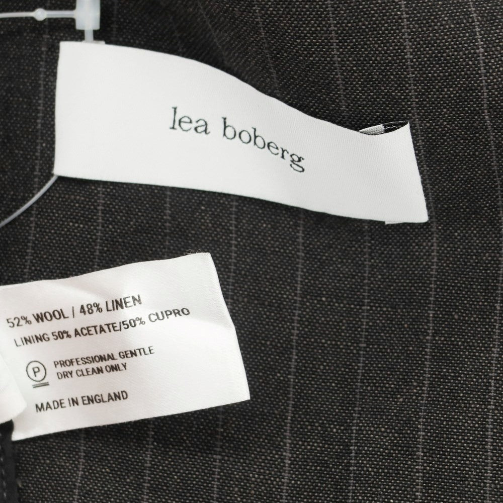 [Used] Lea Boberg Wool Linen Set-up Suit Charcoal [3/3] [Condition Rank C] [Men&