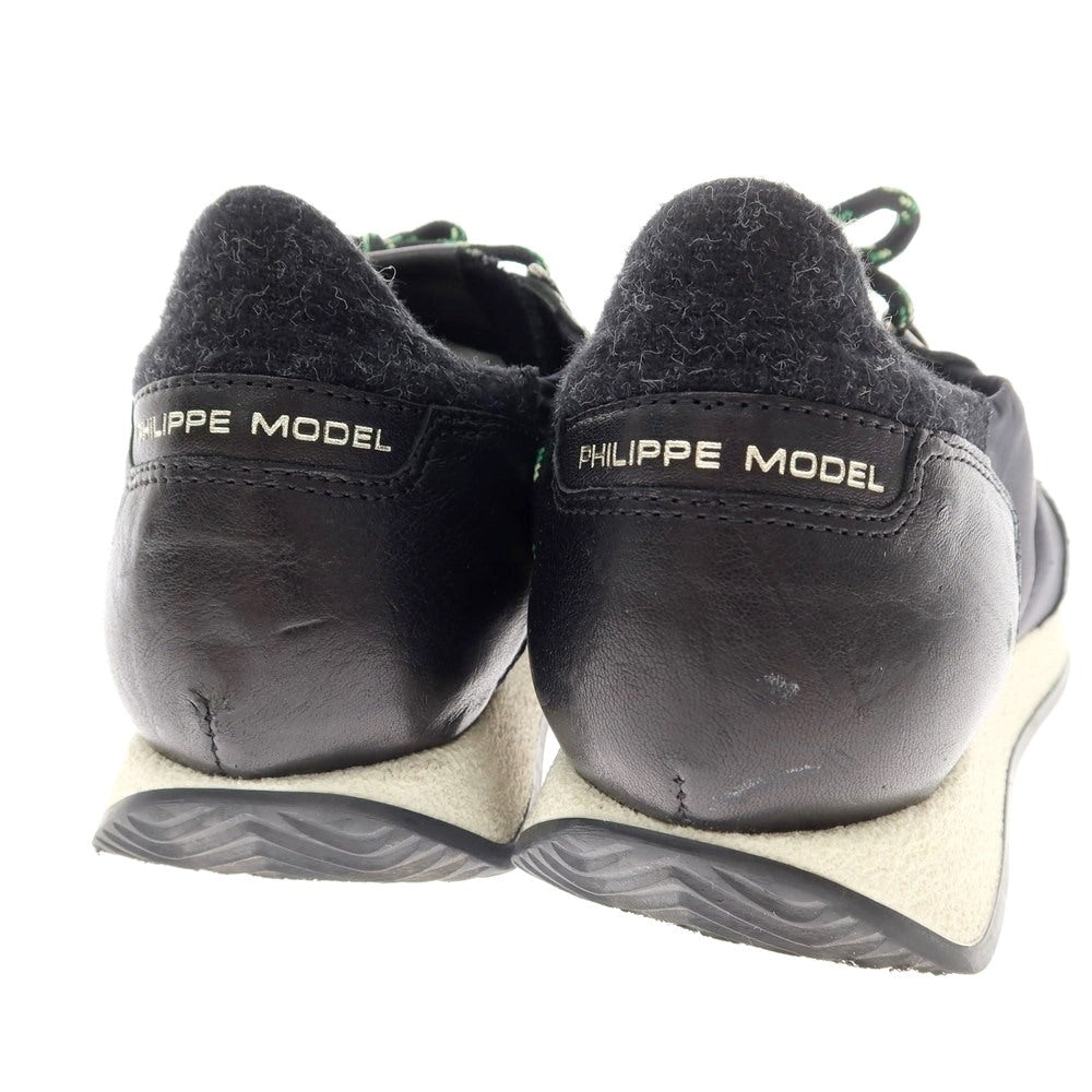 [Used] PHILIPPE MODEL Nylon Sneakers Black [40] [Condition Rank A] [Men&