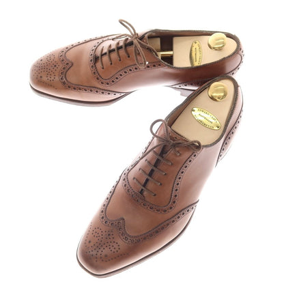 [Used] Edward Green EDWARD GREEN Old Logo Wingtip Dress Shoes Brown [7 1/2] [Condition Rank B] ​​[Men&