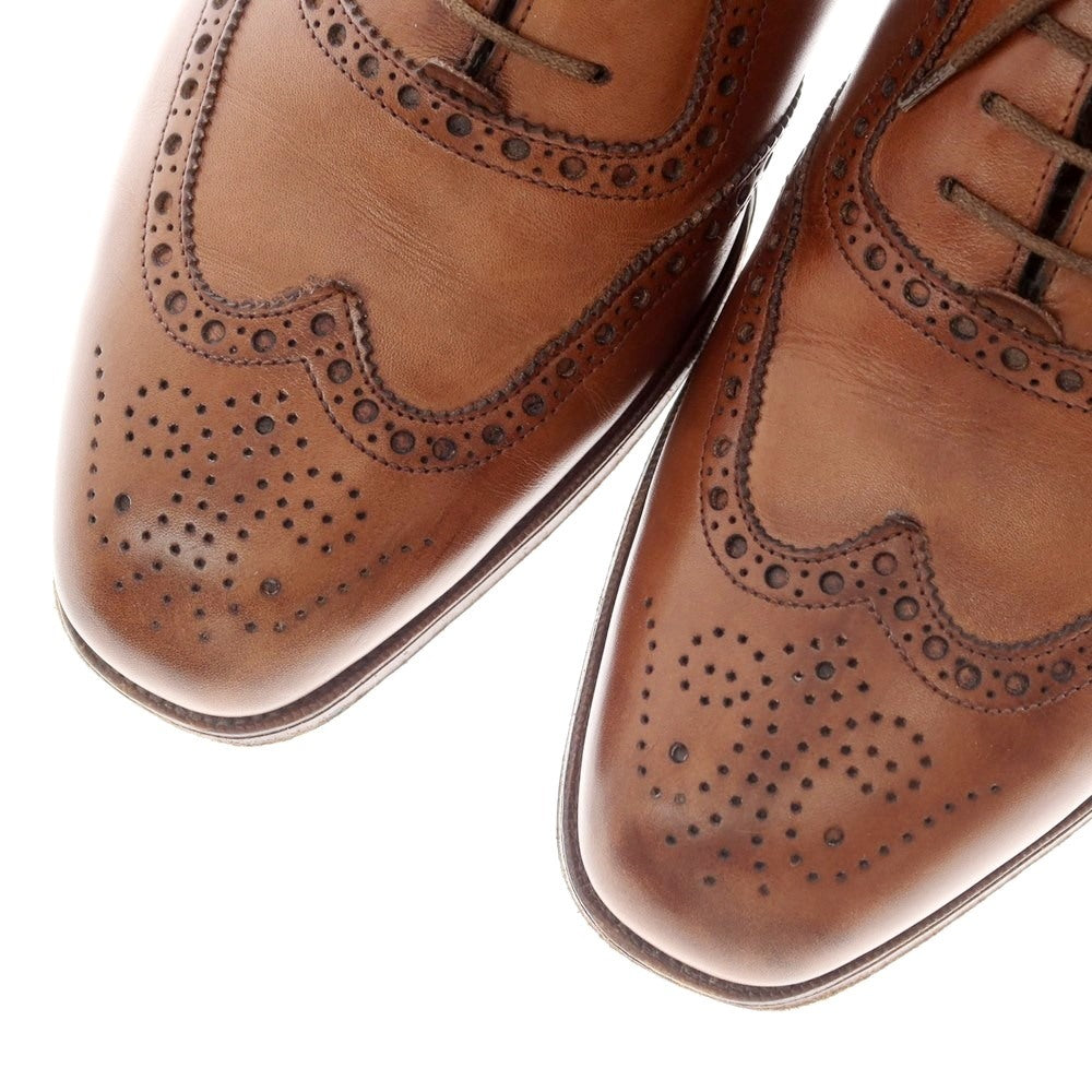 [Used] Edward Green EDWARD GREEN Old Logo Wingtip Dress Shoes Brown [7 1/2] [Condition Rank B] ​​[Men&